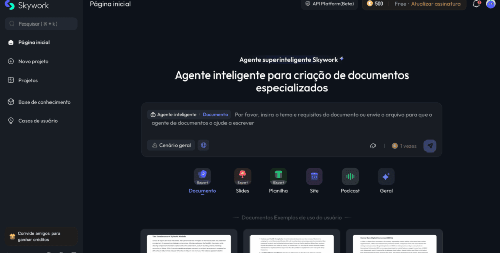 Skywork.ai-A plataforma de IA que empresas escondem dos concorrentes